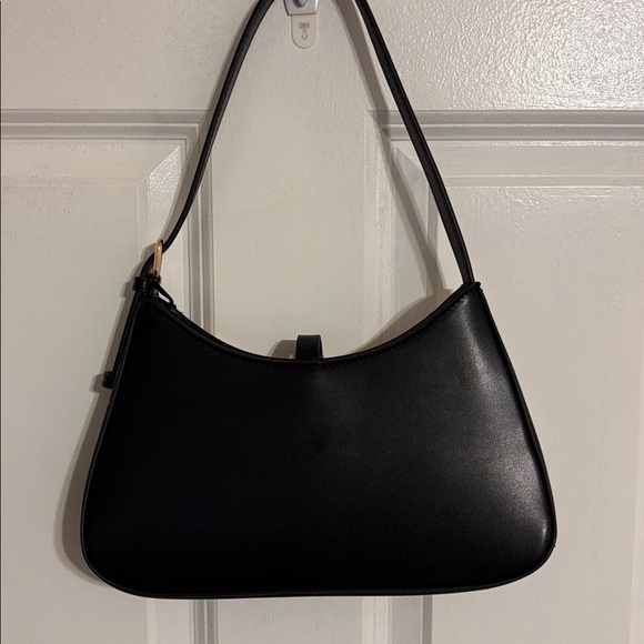 House of Harlow 1960 Beige and Black Woven Shoulder Bag - Picture 3 of 9